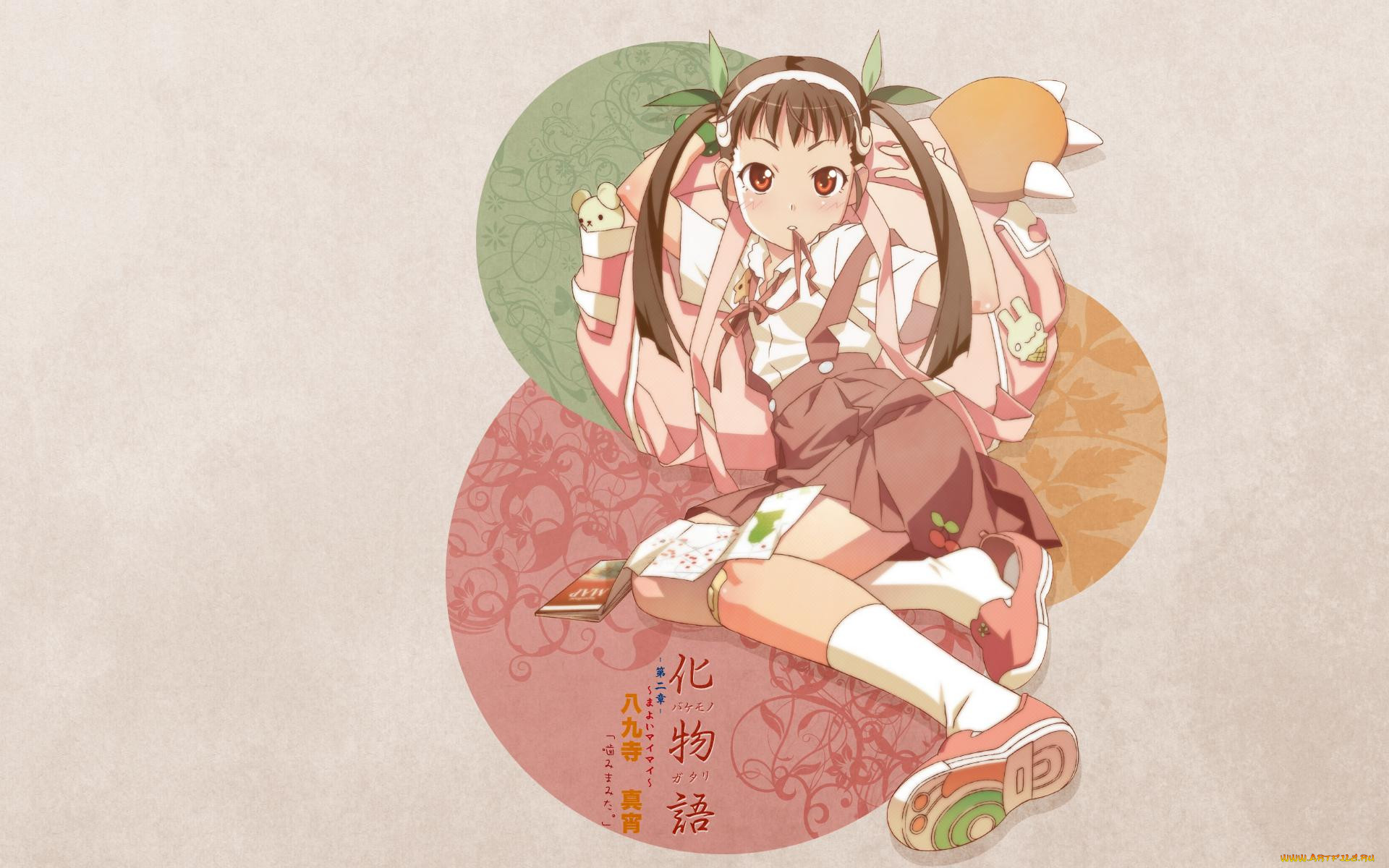 , bakemonogatari, hachikuji mayoi, , , , , 
